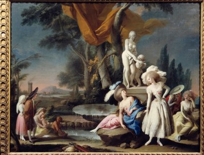 Kuorinta. Jose Camaron Y Boronatin maalaus (1730 - 1803) tekijältä Jose Camaron