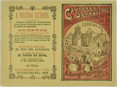 Oaxacan-Lieder tekijältä José Guadalupe Posada