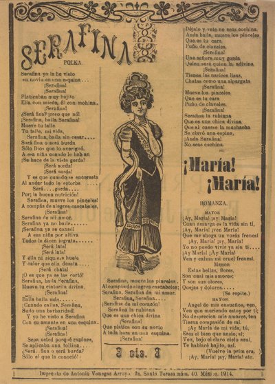 Serafina tekijältä José Guadalupe Posada