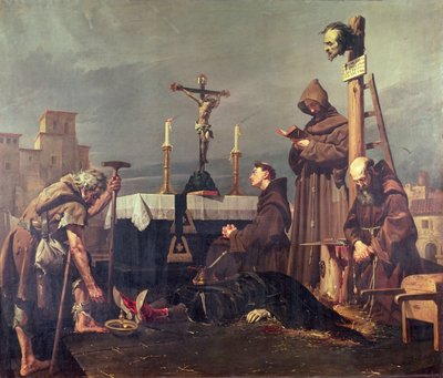 Don Alvaro de Lunan mestaus (öljy kankaalle) tekijältä Jose Maria Rodriguez de Losada
