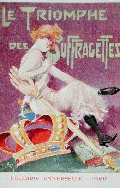 Jacques Constantin "The Triumph of the Suffragettes" kansi tekijältä Jose Roy