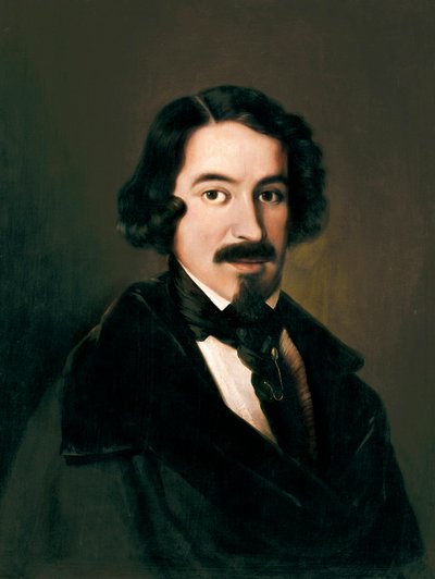 Jose de Esproncedan (1808-1842) muotokuva tekijältä José de Madrazo