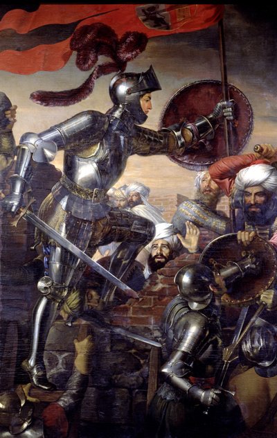 Gonzalo Fernández de Córdoban valtasi Montefríon linnoituksen tekijältä José de Madrazo