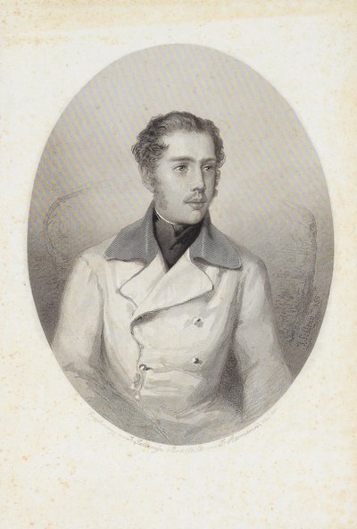 Itävallan arkkiherttua Karl Ludwig 1833-1896, 1856. tekijältä Josef Axmann