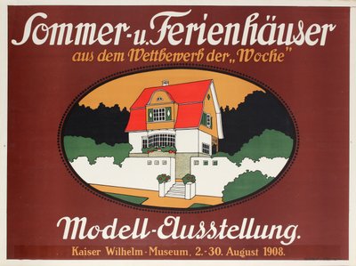 Summer & Ferienhauser, 1908. tekijältä Josef Bichlmeier