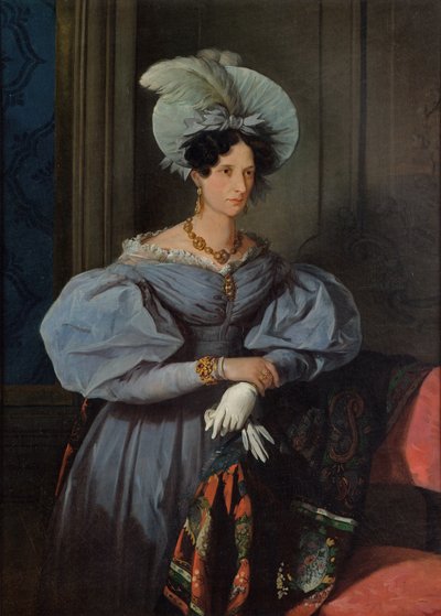 Anna von Hell tekijältä Josef Danhauser