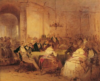 Yhteiskuntakohtaus tekijältä Josef Danhauser