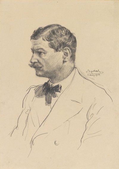 Omakuva, 1916. tekijältä Josef Engelhart