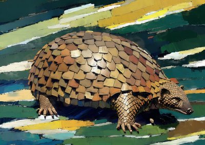 Eläimet: Pangolin 1 tekijältä Josef Johann Michel