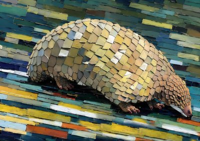 Eläimet: Pangolin 2 tekijältä Josef Johann Michel