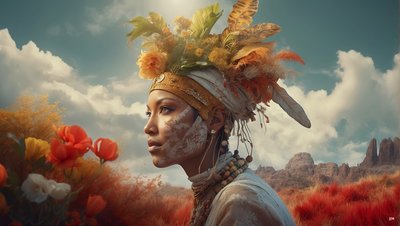 Dreamcore_unelmallinen_skene-Aborigines_01 tekijältä Josef Johann Michel