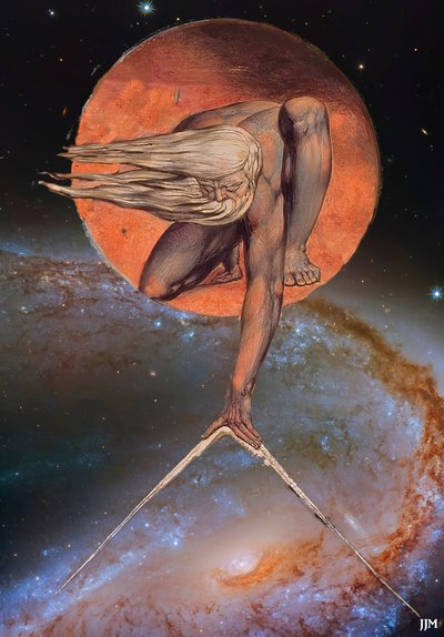 JJM-uusinta: Blake-W_The Ancient of Days+JWST tekijältä Josef Johann Michel