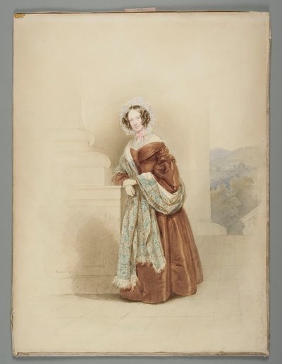 Adelajda Marianna, Stadion von Warthausenin kreivitär (1804-1885), Karolowa Lanckorońska z Brzezia tekijältä Josef Kriehuber
