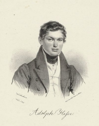 Adolf Hesse tekijältä Josef Kriehuber