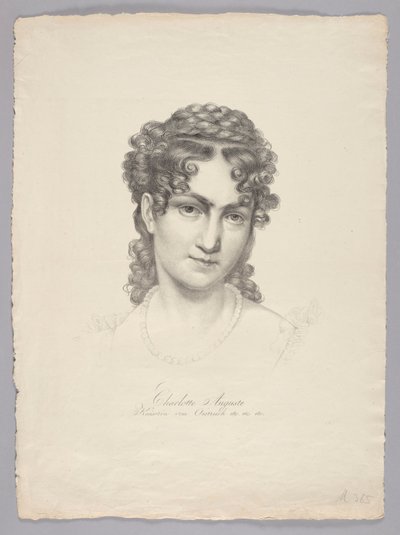 Charlotte Auguste, Itävallan keisarinna jne. tekijältä Josef Kriehuber