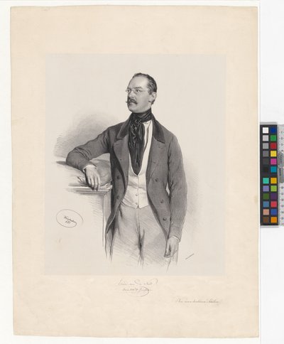 Eduard van der Nüll tekijältä Josef Kriehuber