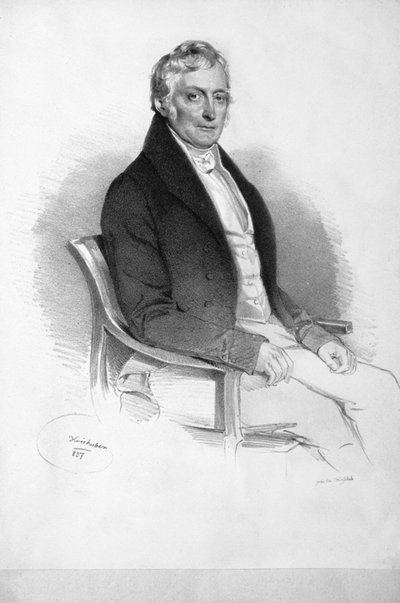 Franz Ferdinand Schiller Litho tekijältä Josef Kriehuber