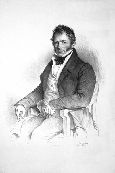 Franz Jäger Litho tekijältä Josef Kriehuber