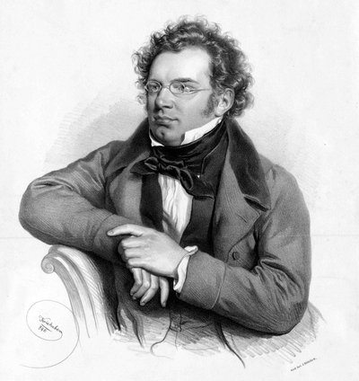 Franz Schubert tekijältä Josef Nikolaus Kriehuber