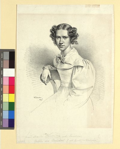 Maria Anna Kriehuber, o.s. Forstner (tai Eigner) tekijältä Josef Kriehuber
