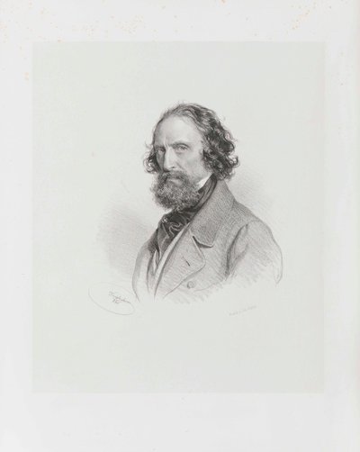 Omakuva, 1860. tekijältä Josef Kriehuber