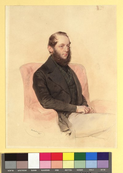 Wilhelm Clemens, Westphalen zu Fürstenbergin kreivi (1818-1883) tekijältä Josef Kriehuber