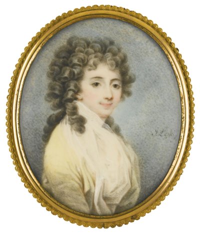 Kreivitär Zofia Potocka-Wittin muotokuva 1760-1822, 1700-luvun toinen puoli tekijältä Josef Leski