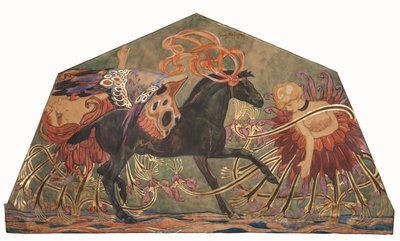 Pegasus ja muusat tekijältä Josef Mehoffer