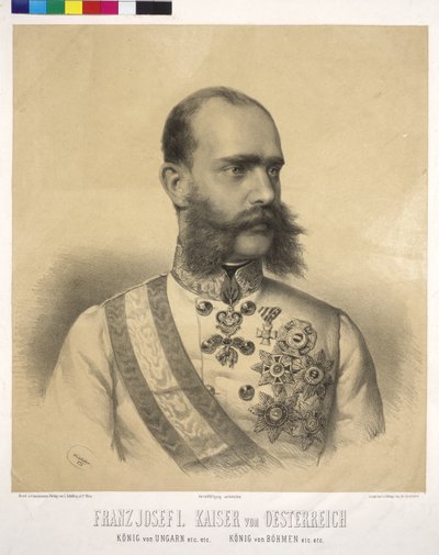 Itävallan keisari Franz Joseph I tekijältä Josef Nikolaus Kriehuber