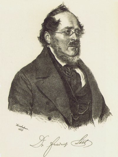 Friedrich Lista 1789-1846 tekijältä Josef Nikolaus Kriehuber