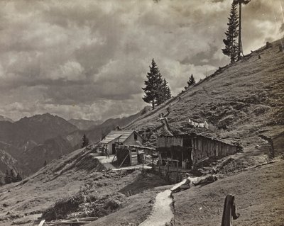 Albumi "Oma maailmansota - muistoja Lounaisrintamasta Kärntenissä, Italiassa, Trentino-Alto Adigessa) 31.3.1915-12.11.1918 - Josef Zohles Wien": sotilaskasarmi Alissa tekijältä Josef Zohles