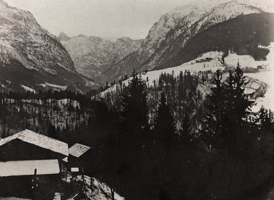 Albumi "Oma maailmansota - muistoja Lounaisrintamasta Kärntenissä, Italiassa, Trentino-Alto Adigessa) 31.3.1915-12.11.1918 - Josef Zohles Wien": havaintopisteen tykistö tekijältä Josef Zohles