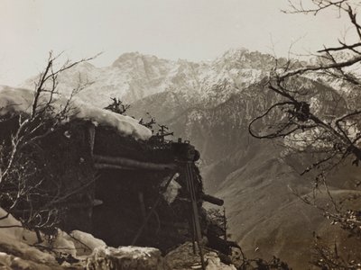 Albumi "Oma maailmansota - muistoja Lounaisrintamasta Kärntenissä, Italiassa, Trentino-Alto Adigessa) 31.3.1915-12.11.1918 - Josef Zohles Wien": pakolaisarmeija Brisiassa ( tekijältä Josef Zohles