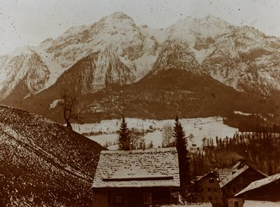 Albumi "Oma maailmansota - muistoja Lounaisrintamasta Kärntenissä, Italiassa, Trentino-Alto Adigessa) 31.3.1915-12.11.1918 - Josef Zohlen Wien": Lesachtal (m/v kuva) tekijältä Josef Zohles