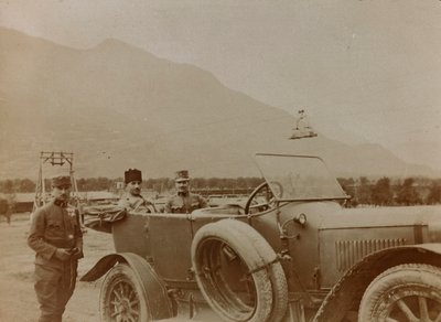 Albumi "Minun maailmansota - muistoja Lounaisrintamasta Kärntenissä, Italiassa, Trentino-Alto Adigessa) 31.3.1915-12.11.1918 - Josef Zohles Wien": kenraali turkkilainen sota-alueella tekijältä Josef Zohles