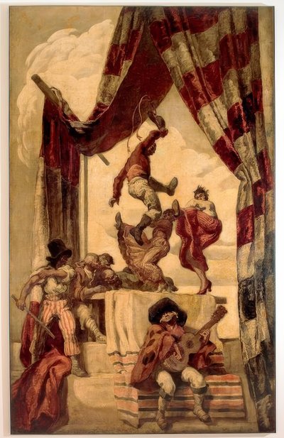 Cervantes, Don Quijote, Die Hochzeit des Camacho / J.M.Sert tekijältä Josep Maria Sert
