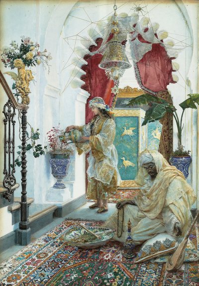 Itämainen atrium tekijältä Josep Tapiro Baro