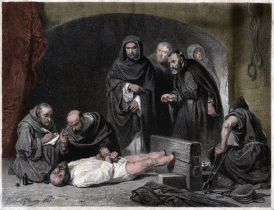 Inkvisitio keskiajalla. tekijältä Joseph Nicolas Robert Fleury