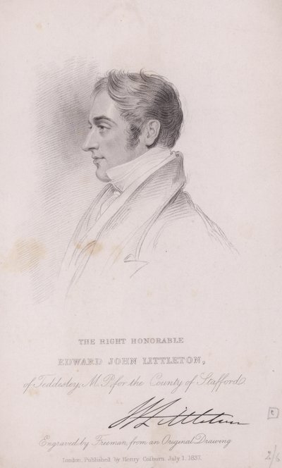 Edward Littleton tekijältä Joseph (after) Slater