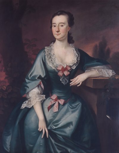 Rouva David Chesebrough, 1754. tekijältä Joseph Blackburn