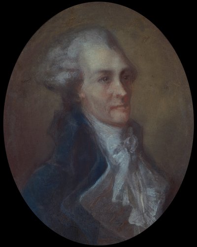 Maximilien de Robespierre (1758-94) tekijältä Joseph Boze