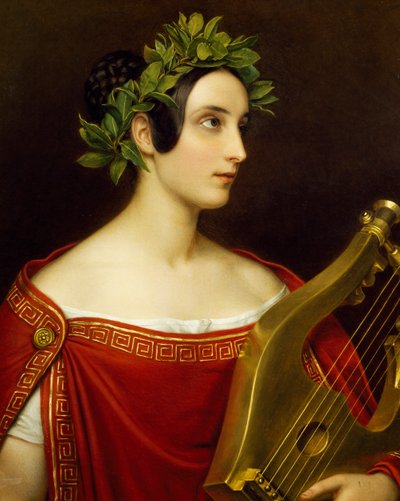 Lady Theresa Spence Sapphon roolissa tekijältä Joseph Carl Stieler