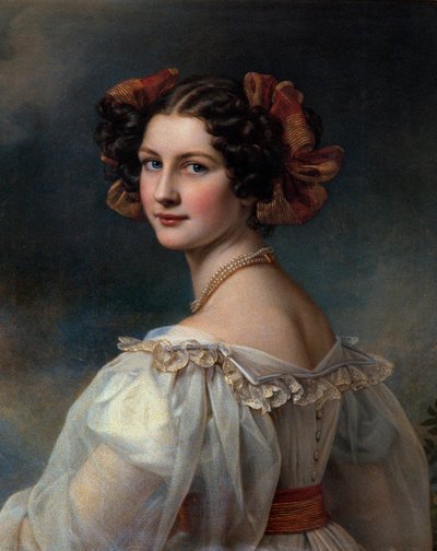 Augustinuksen muotokuva Joseph Karl Stieler (1781-1858) 1800-luvun München. Chateau De Nymphenburg tekijältä Joseph Carl Stieler