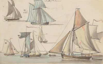 Duke of Richmond: Sloops, kuunari, soutuveneet tekijältä Joseph Cartwright