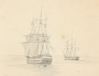 Fregatti ja Corvette, Stern Forward tekijältä Joseph Cartwright