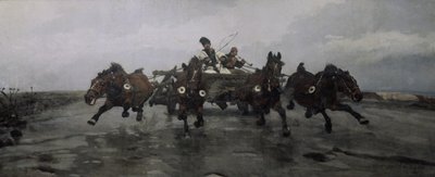 Neljä kädessä, 1881 tekijältä Joseph Chelmonski