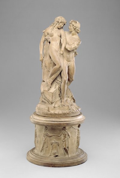Perseus pelastaa Andromedan, noin 1786 (terrakotta). tekijältä Joseph Chinard