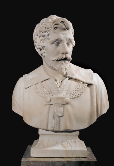 Maalari Francesco Albanin muotokuva ... tekijältä Joseph Chinard
