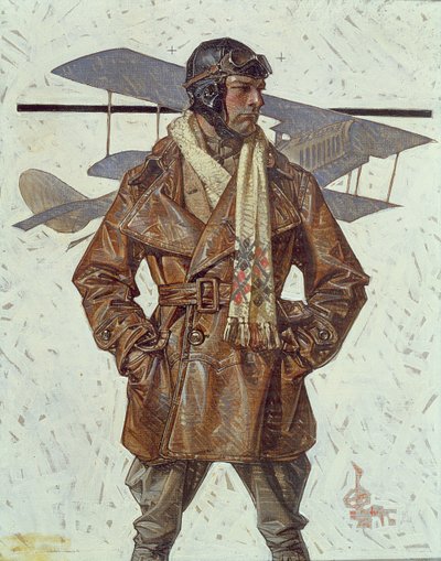 Ilmavoimien lentäjä tekijältä Joseph Christian Leyendecker