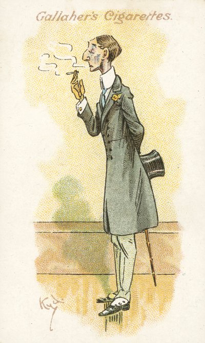 Rikkaruohon äänestäjät N:o 16 (värilitografia) tekijältä Joseph Clayton (1856 1937) Clarke
